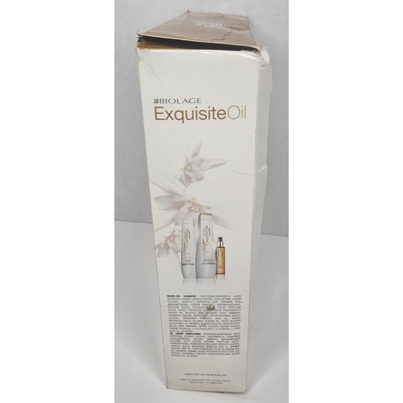 Matrix Biolage Exquisite Oil Shampoo & Conditioner 13.5 oz Gift Pack Freeze Fix - Picture 6 of 6